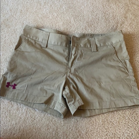 Under Armour Pants - Khaki Under Armour shorts.